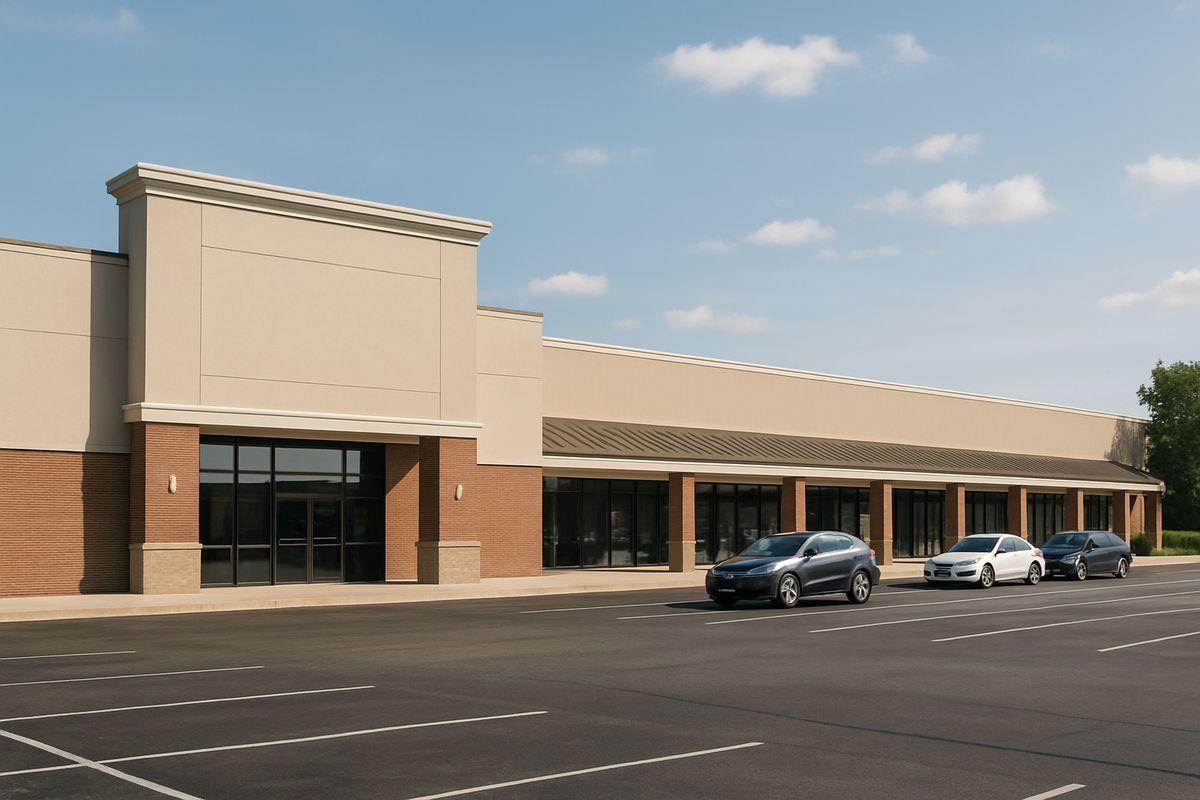 Retail property at mid scope — representative photography