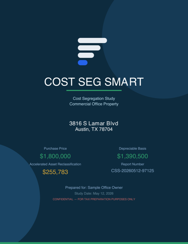 Page from sample report — Cover · Exec summary